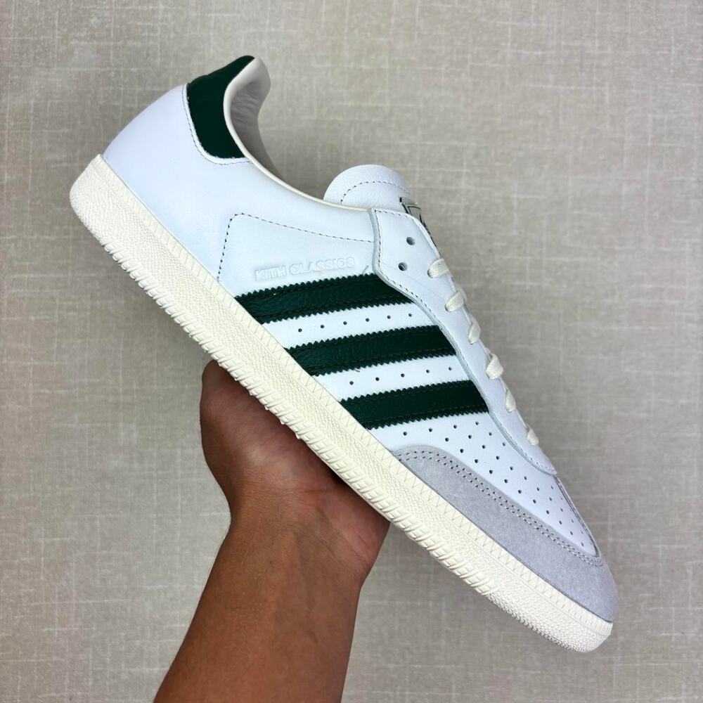 ♠️ Kith x adidas Samba “White Collegiate Green” 12M